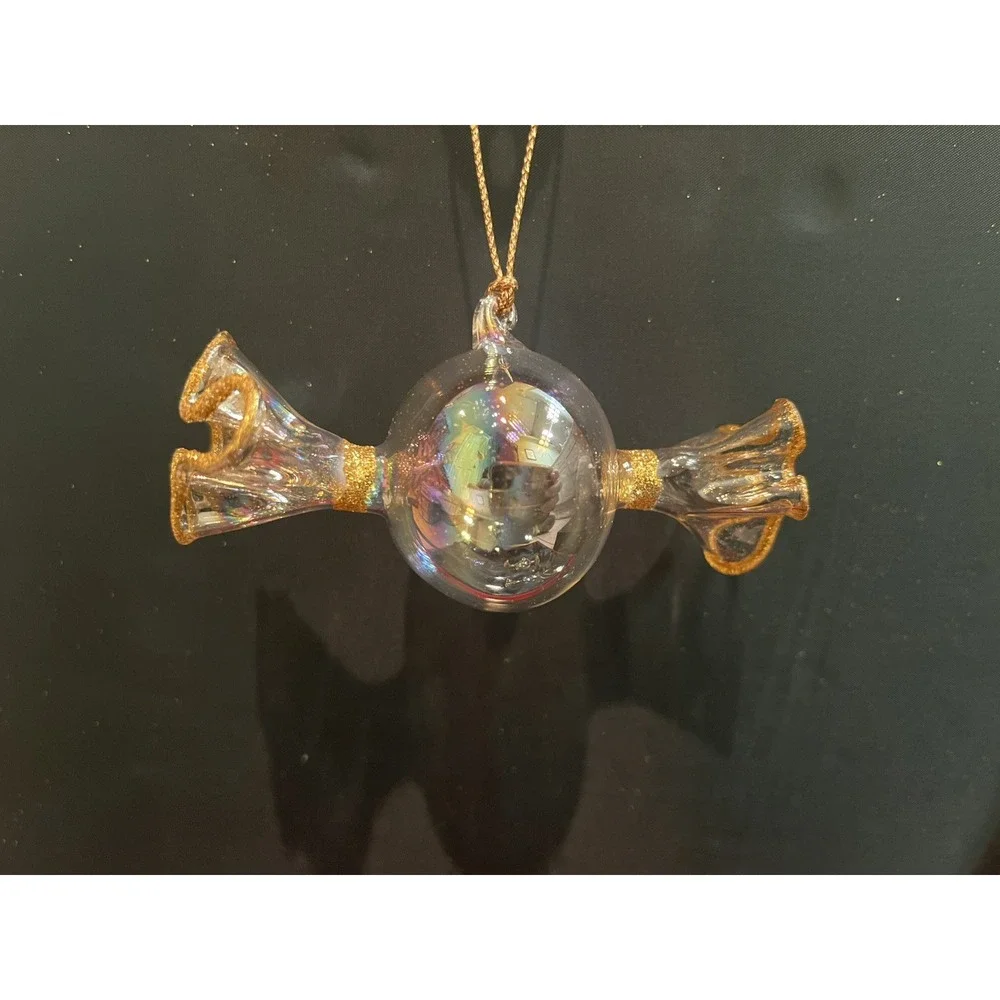 Brookstone Handblown Bonbon Christmas Ornament Set With Box‎